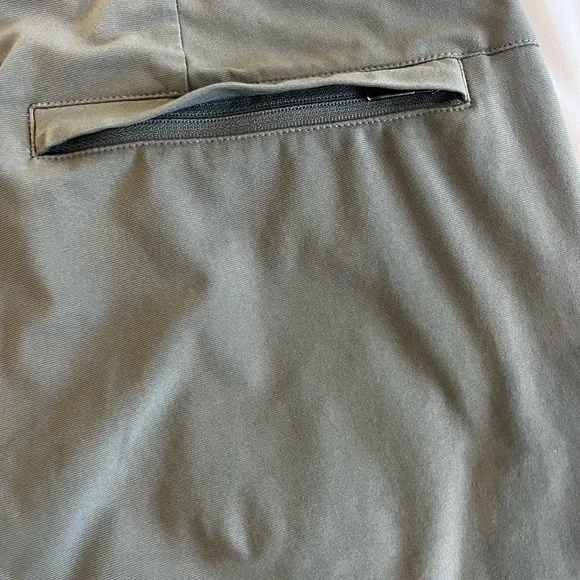 Lululemon Commission Short Men Size 31 Olive Green Style M7AFMS Inseam 7 inch - Picture 9 of 10